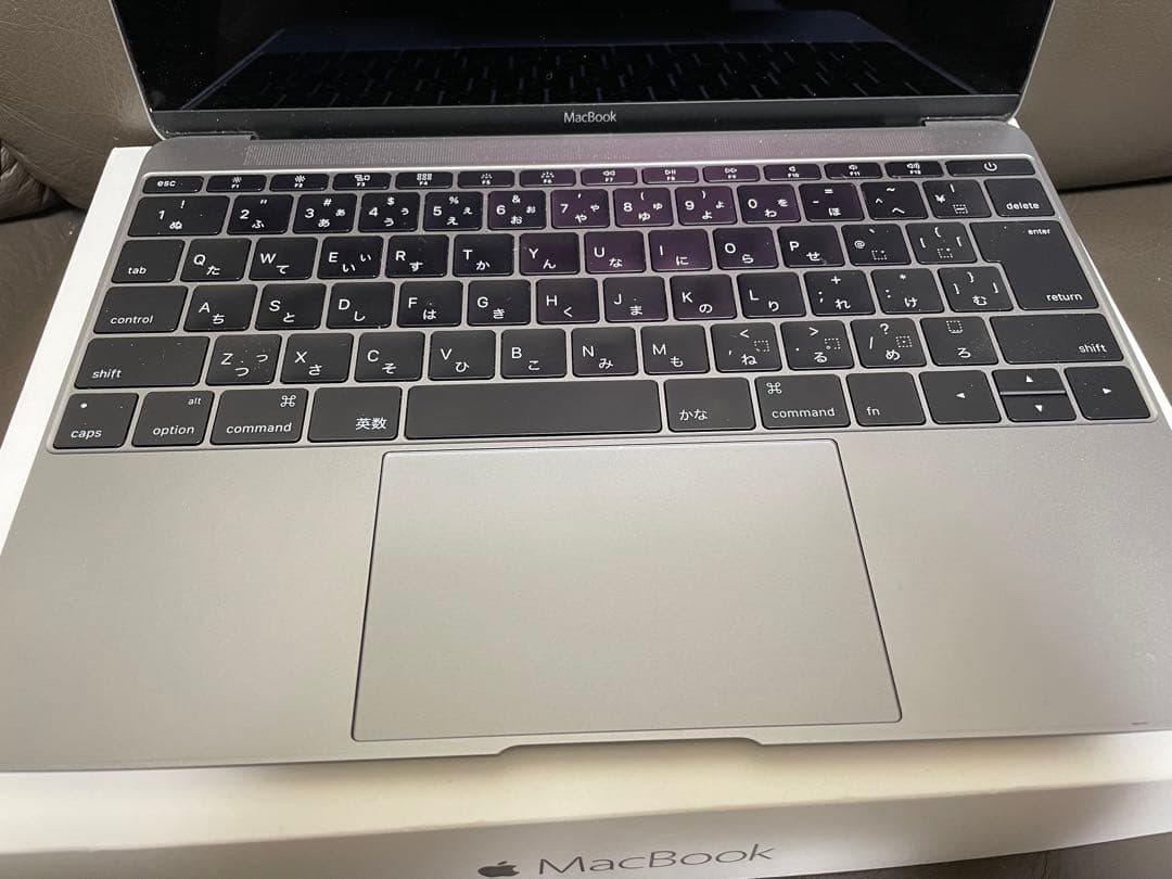 【極美品】MacBook 12インチ 2016年製 スペースグレー