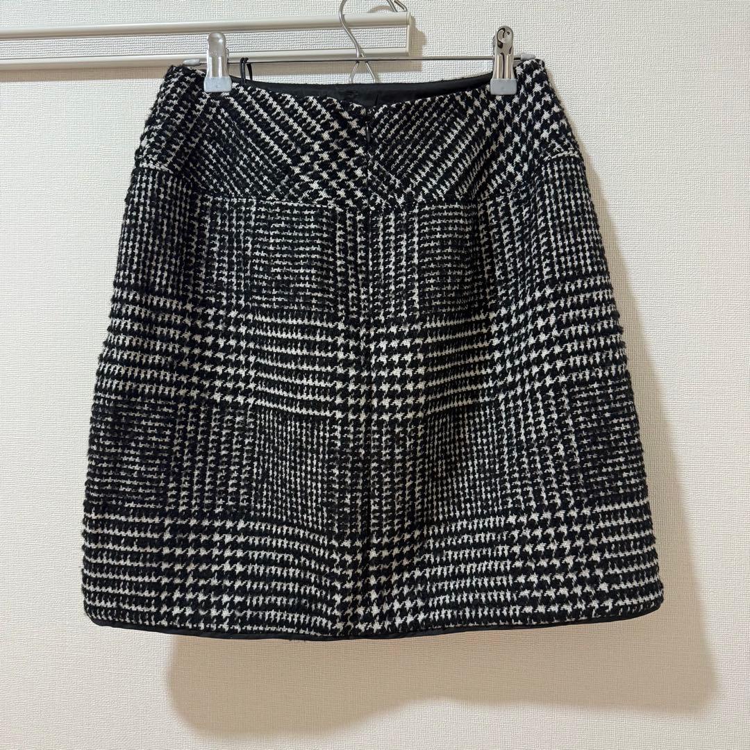 スカート Her lip to Hemingway Check Tweed Skirt