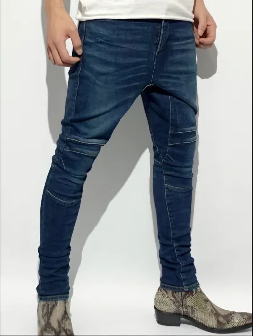 ys Yuji SUGENO　ハイブリッドサルエルデニムパンツ