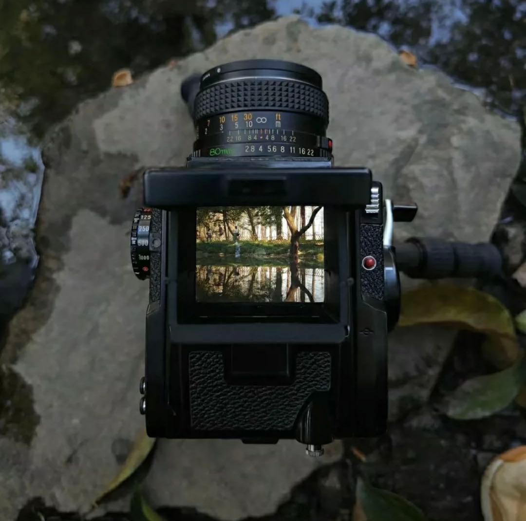 ブロニカのハイライトスクリーン 「フォーカシングスクリーン」