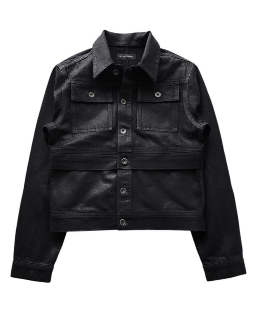 ジャケット・アウター no mass prod 008GLM WAXED DENIM JACKET S