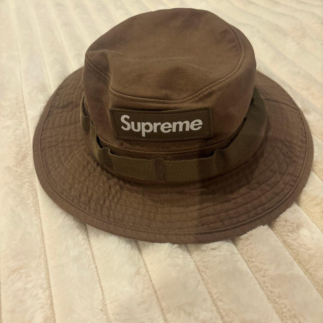 Supreme バケットハット ブラウン S/M