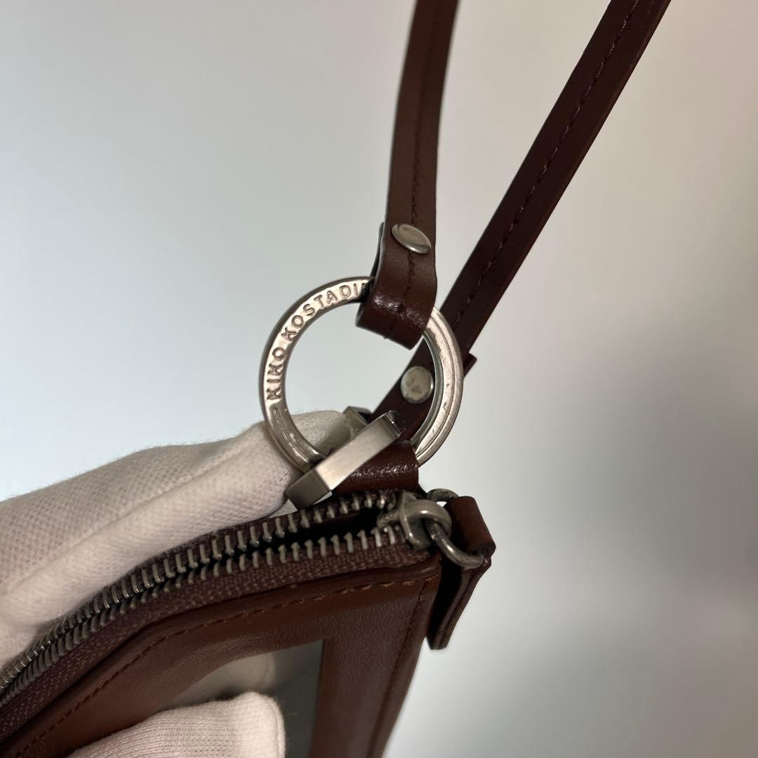 【美品】kiko kostadinov Ohne キーケース　ブラウン　レザー