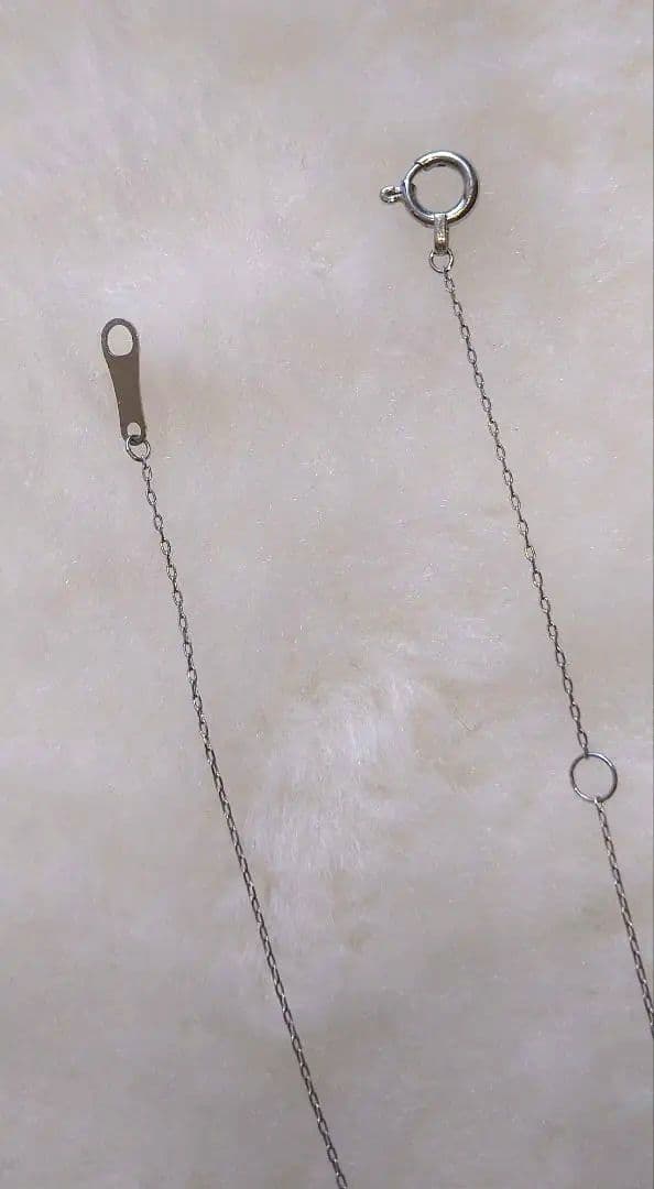 Pt850　ダイヤモンドネックレス