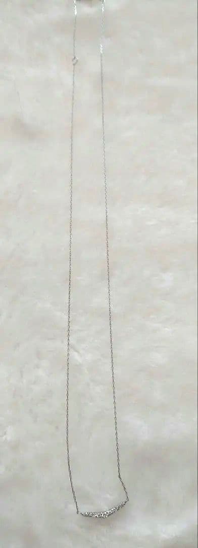 Pt850　ダイヤモンドネックレス