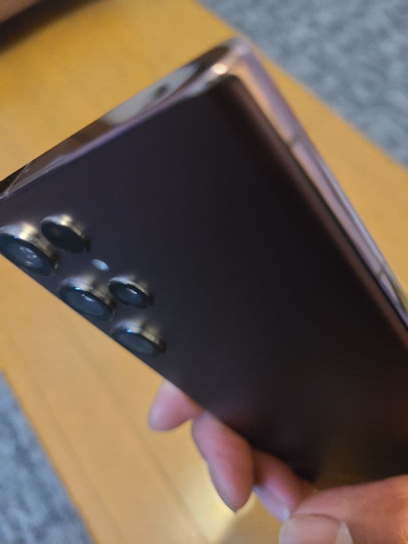 Samsung Galaxy S22 Ultra 本体　シムフリー　ケース付き