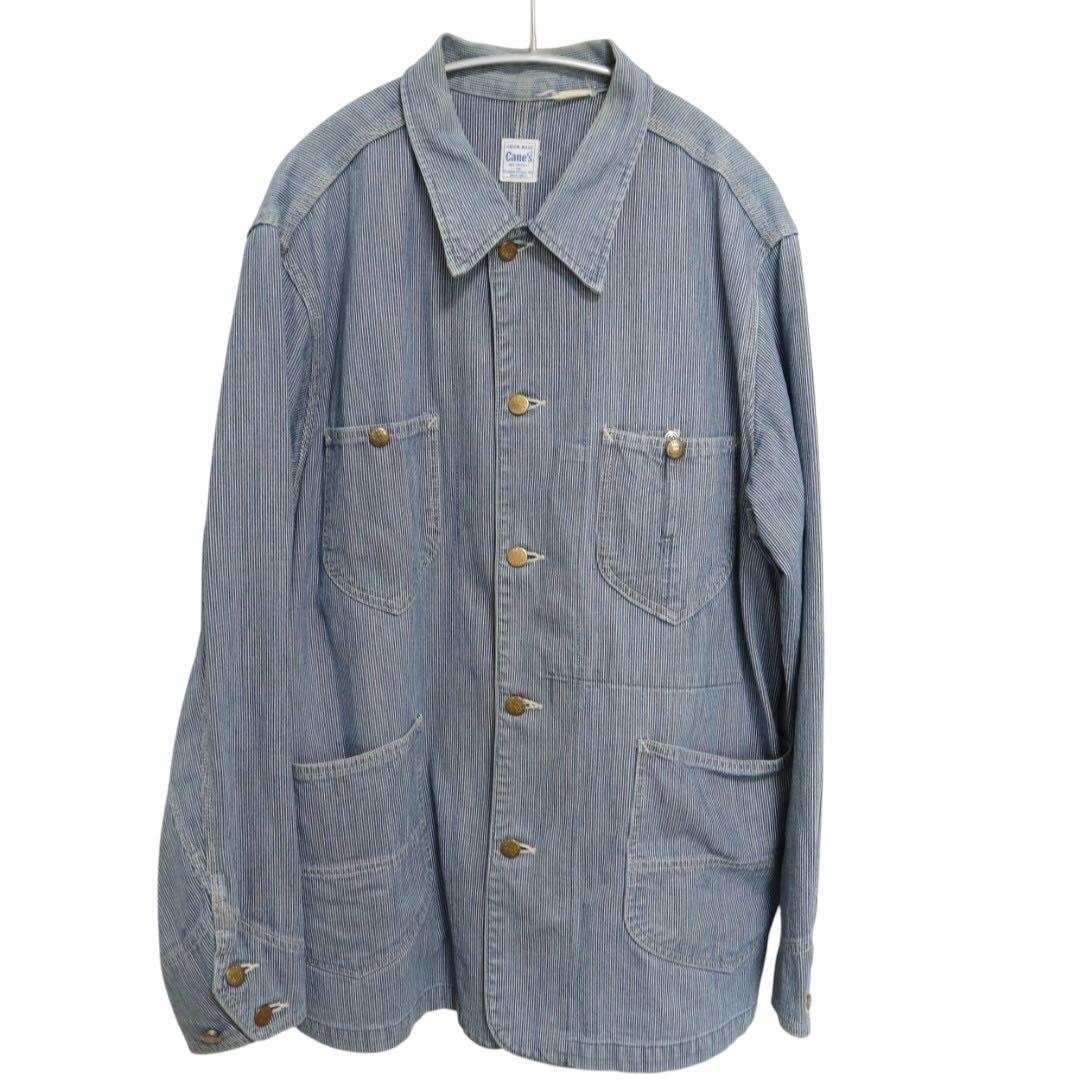 N-264 SUGARCANE シュガーケーン　ヒッコリーカバーオール　アメカジ