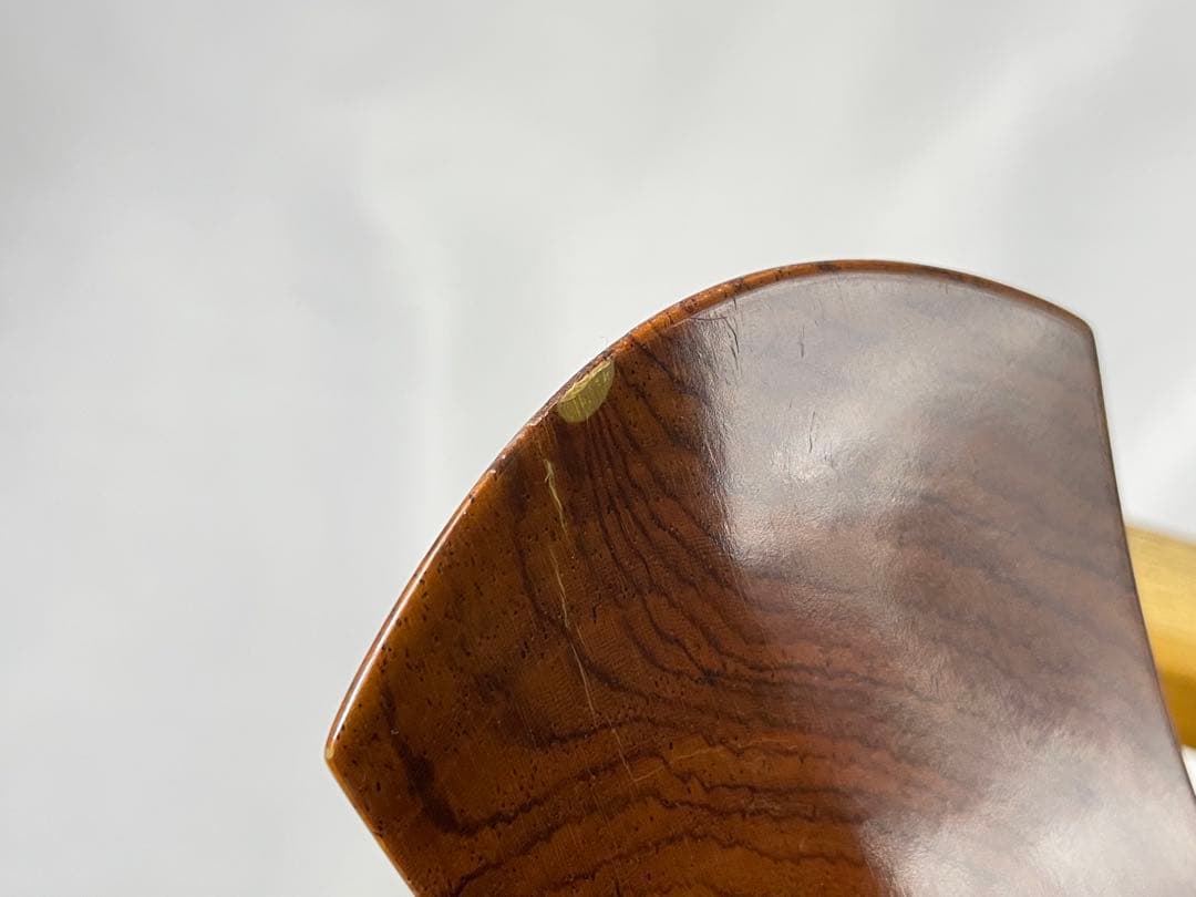 宮古木工芸 本皮1枚貼り/けやき棹 三線 与儀栄功作