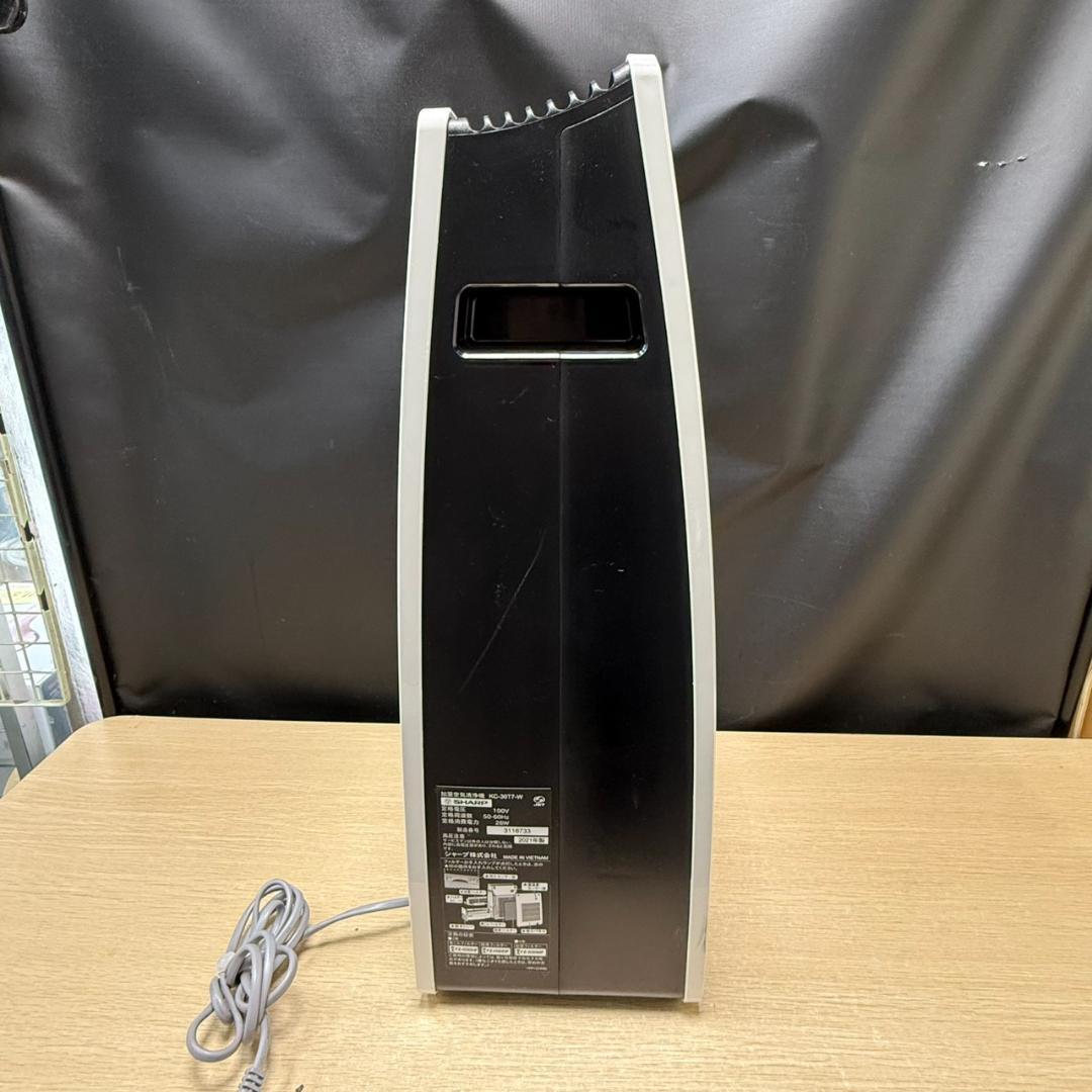 ★シャープ　加湿空気清浄機 　プラズマクラスター　KC-30T7　2021年製