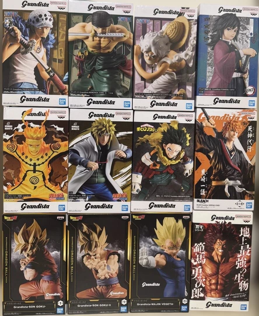 新品未開封品　Grandista フィギュア　12点　まとめ売り