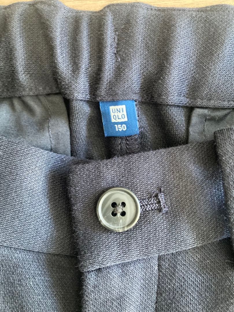 フォーマルスーツネイビー5点セット　ユニクロ　グリーンレーベル150キッズ卒業式