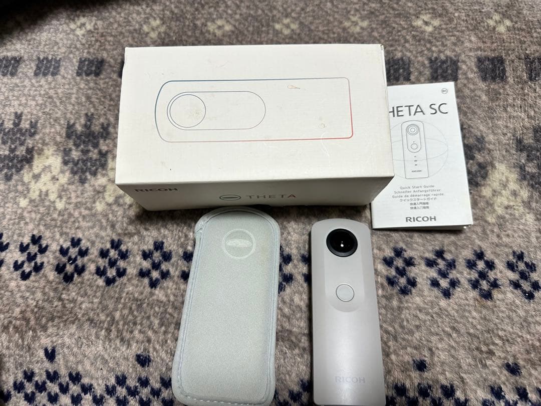 RICOH THETA SC ホワイト ケース付き