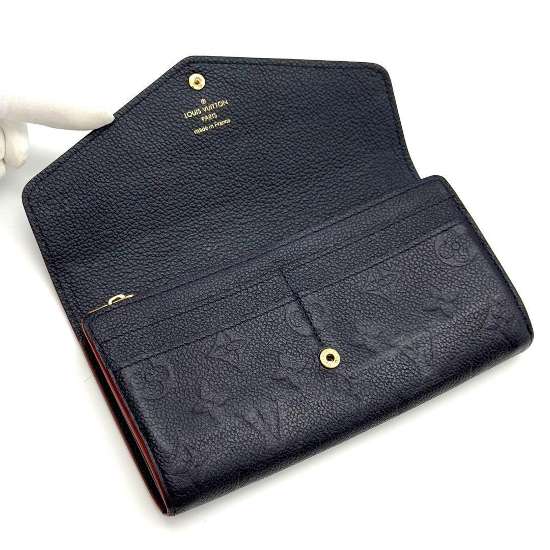 極上美品❣️ルイヴィトン モノグラム アンプラント サラ 長財布　L69