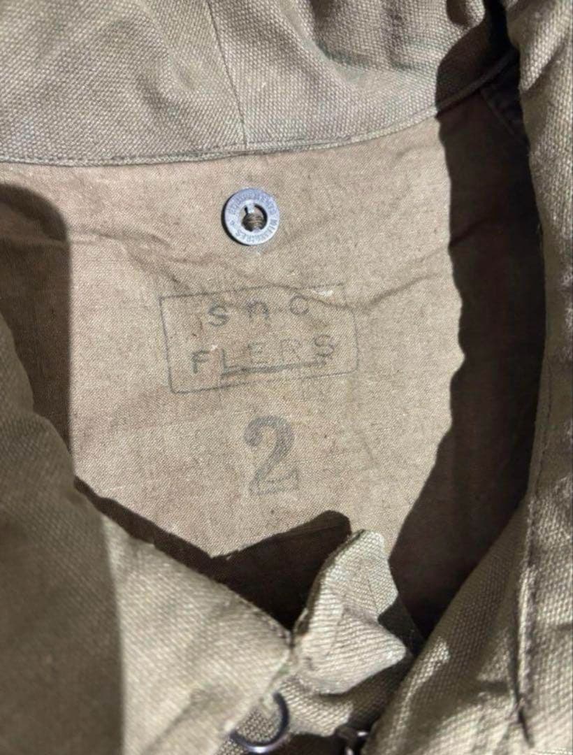 M35 dead stock フランス軍モーターサイクル サイズ2傷ありアメリカ