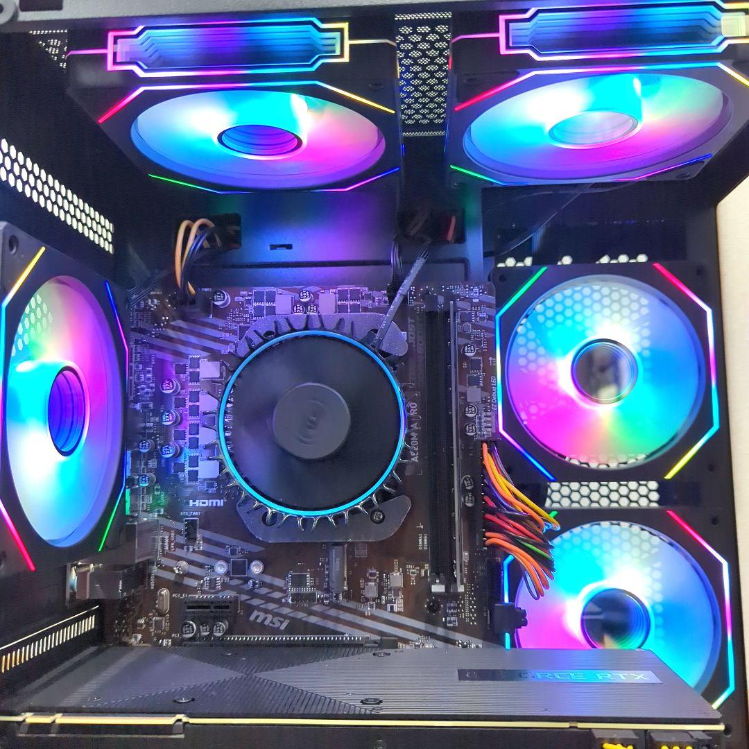 ⑥正月特価　新品ガラスケース　最新ファン　高性能ゲーミングPC RTX2080