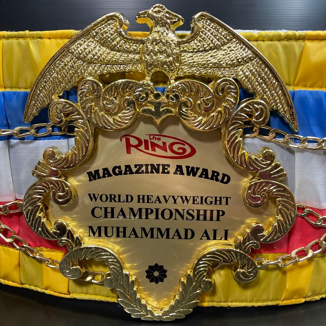 超特価！RING 誌チャンピオンベルト　レプリカ　井上尚弥　アントニオ猪木UFC