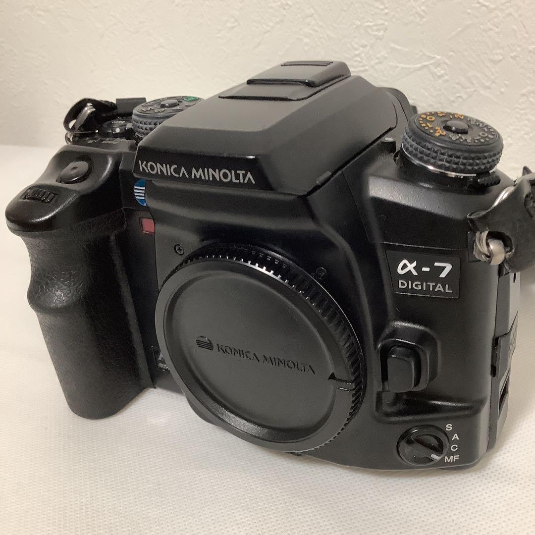 【動作未確認】KONICA MINOLTA α-7 DIGITAL 付属品付き