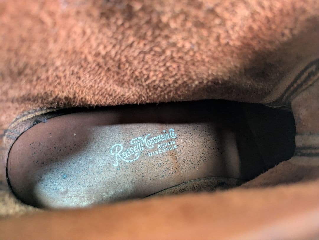 ラッセルモカシン ノックアバウト 8H EE ブーツ