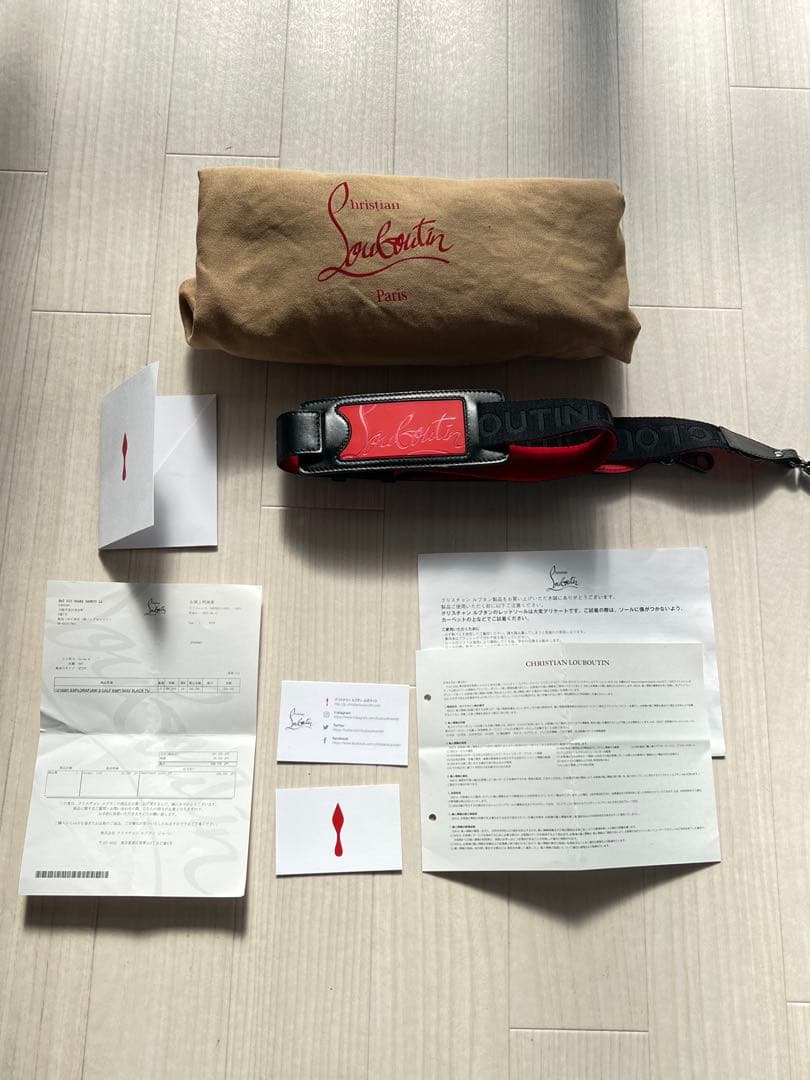 Christian Louboutin スパイクスタッズ バックパック