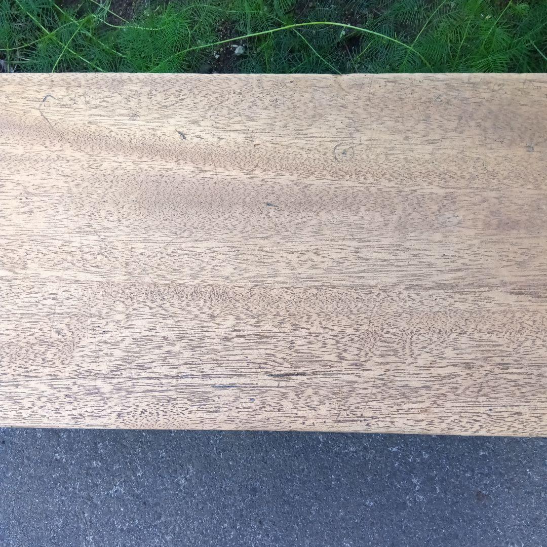 送料無料　昭和のそろばん塾の文机 長机　木製シンプルテーブル