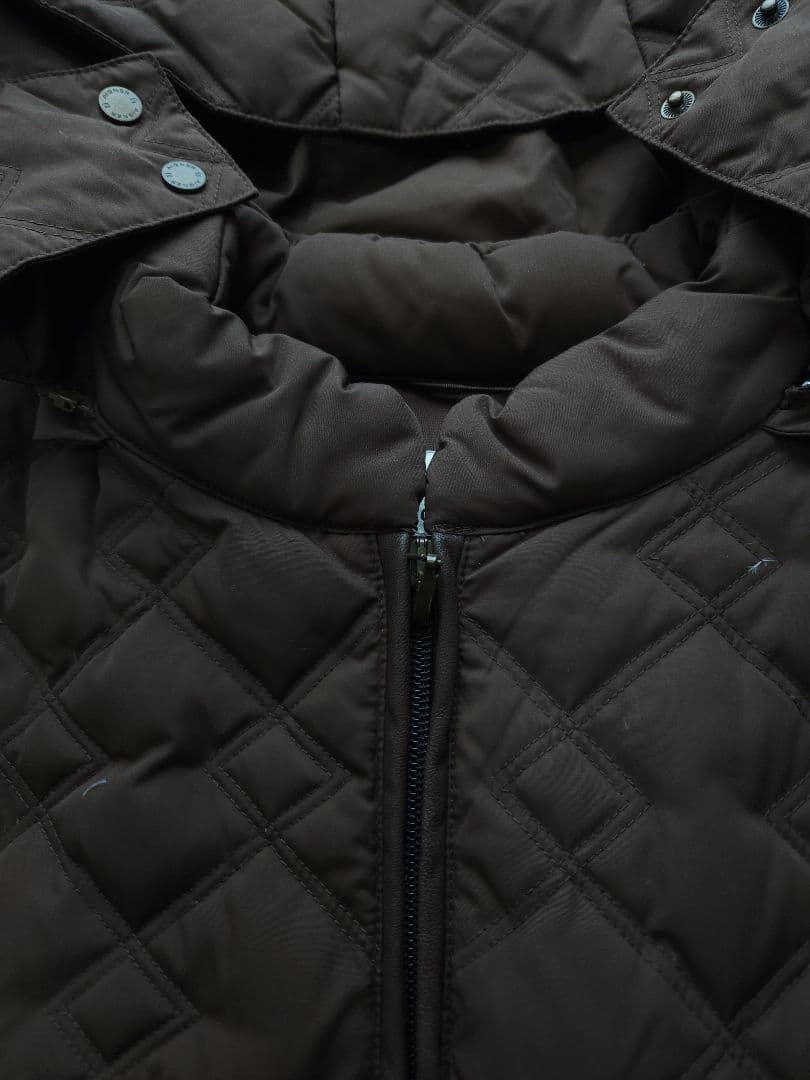 AIGNER 美品 高級ロングコート フード*着脱可能