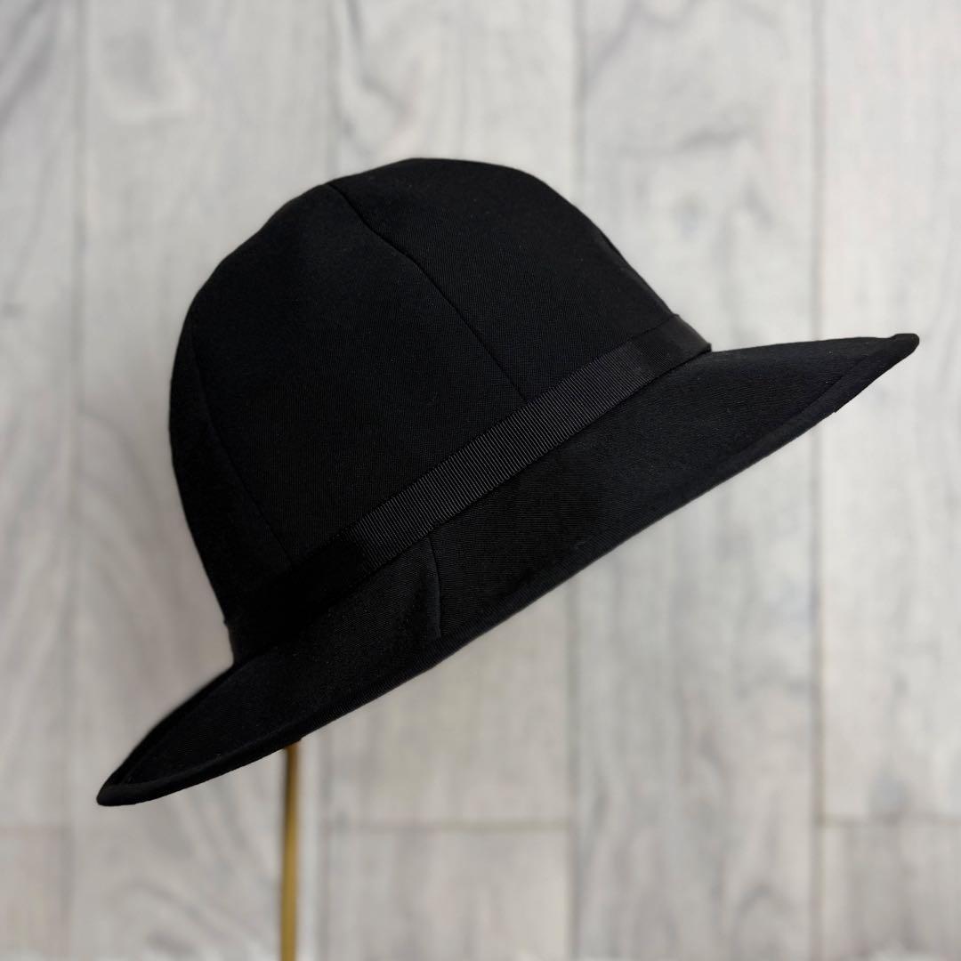 YOHJI YAMAMOTO ヨウジ ヤマモト 山本耀司 ハット ブラック