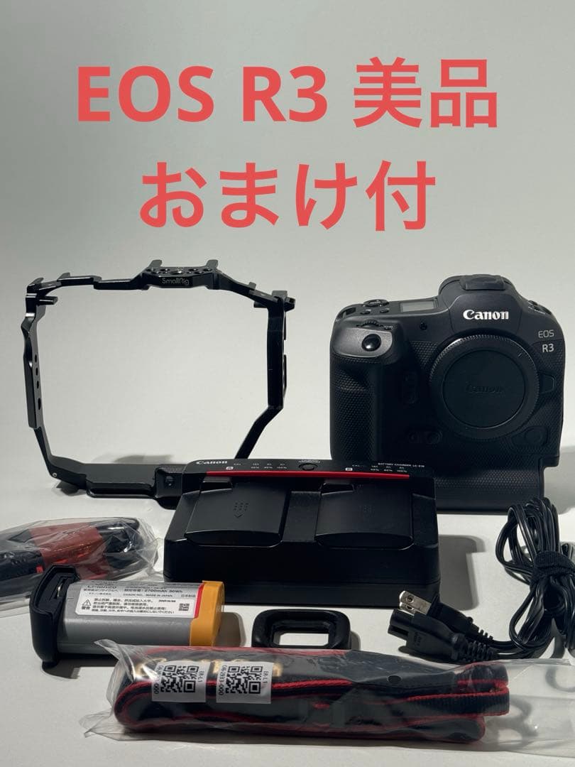 【最終値下げ・おまけ付】Canon EOS R3 ミラーレスカメラ 本体