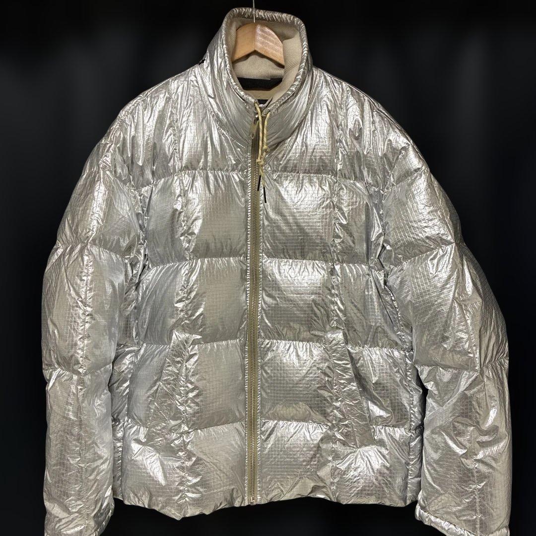 DIESEL W-OLF シルバー ダウンジャケット L