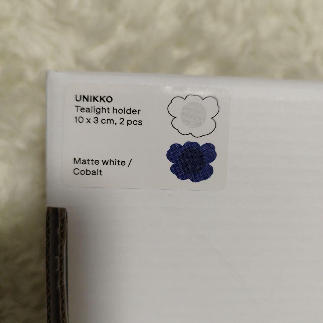 marimekko Unikko 60th キャンドルホルダー 2個セット