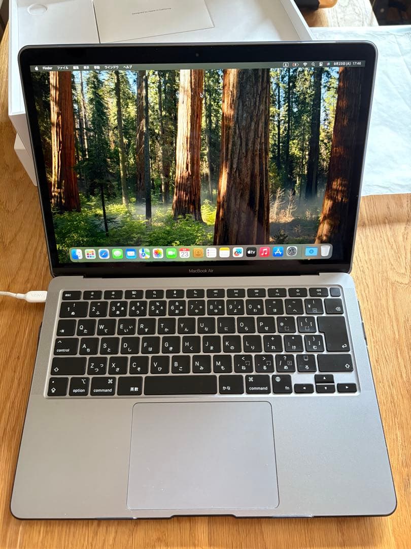 Apple MacBook Air (M1, 2020) スペースグレー