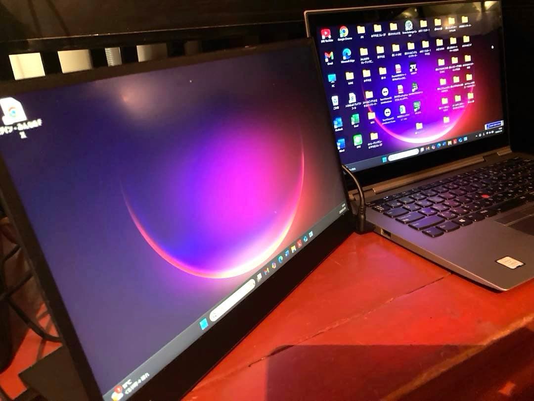 超人気モバイルモニターLenovoThinkVision M14シンクヴィジョン