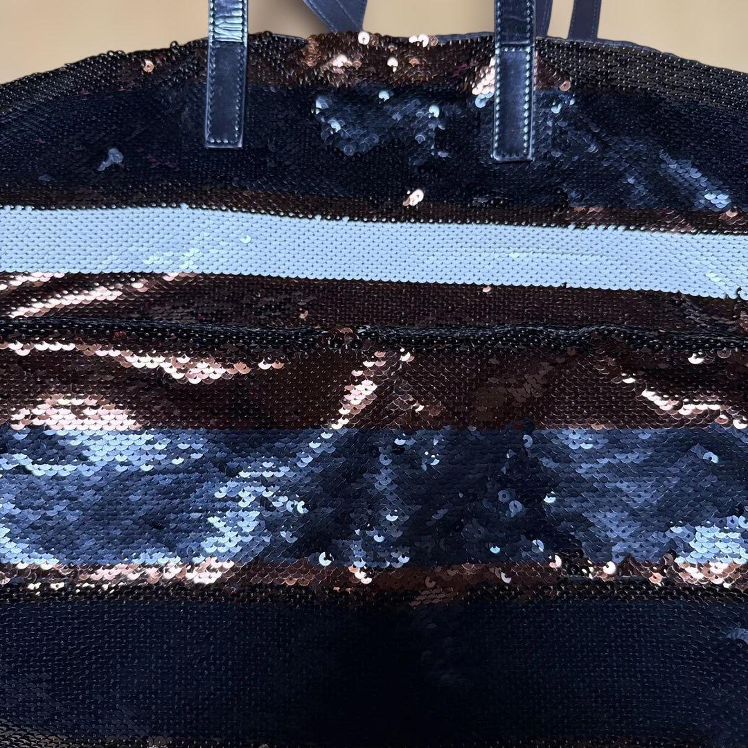 P*e様 プラダ スパンコール PRADA トートバッグ