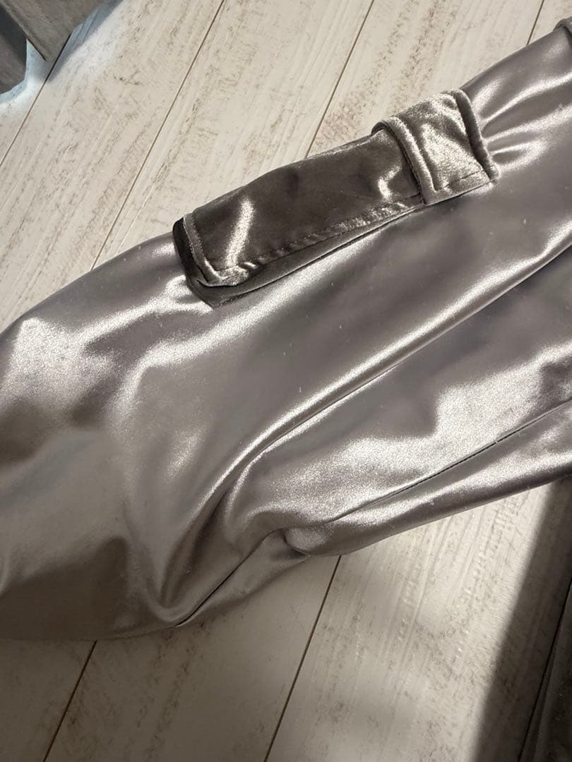 DimMoire Messy Bones ベロアスカジャン シルバー