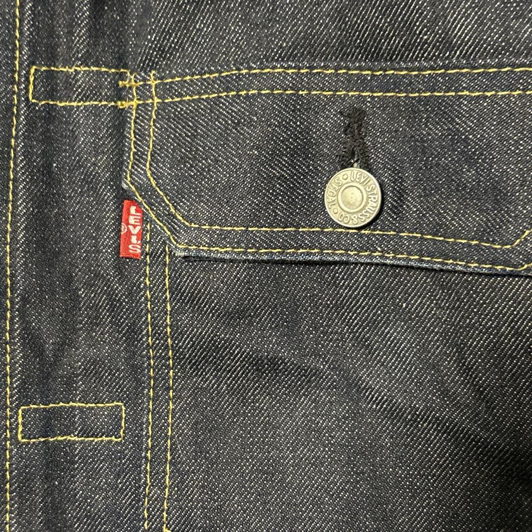 濃紺美品未洗い 90s リーバイス 71507XX 2nd トラッカージャケット