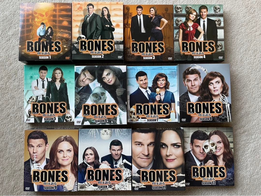 BONES ボーンズ DVD 全12シーズン コンパクトボックス　コンプリート