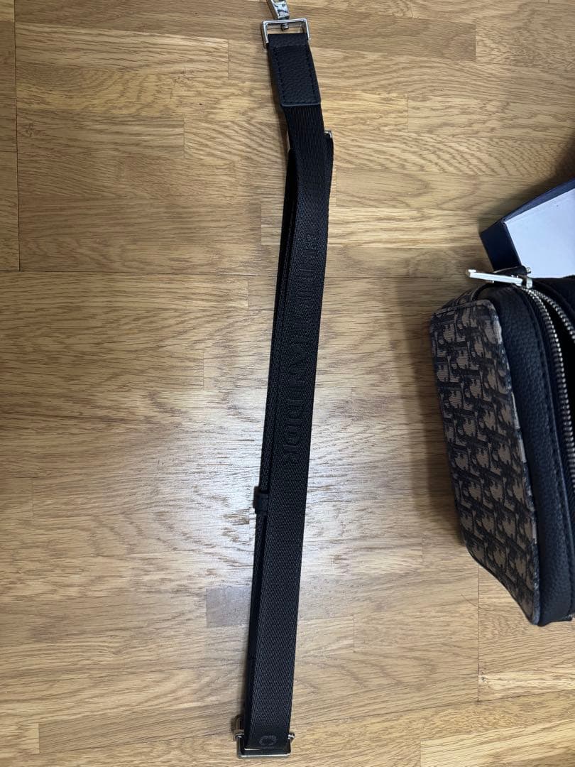 Dior ショルダーバッグ ネイビー/ベージュ