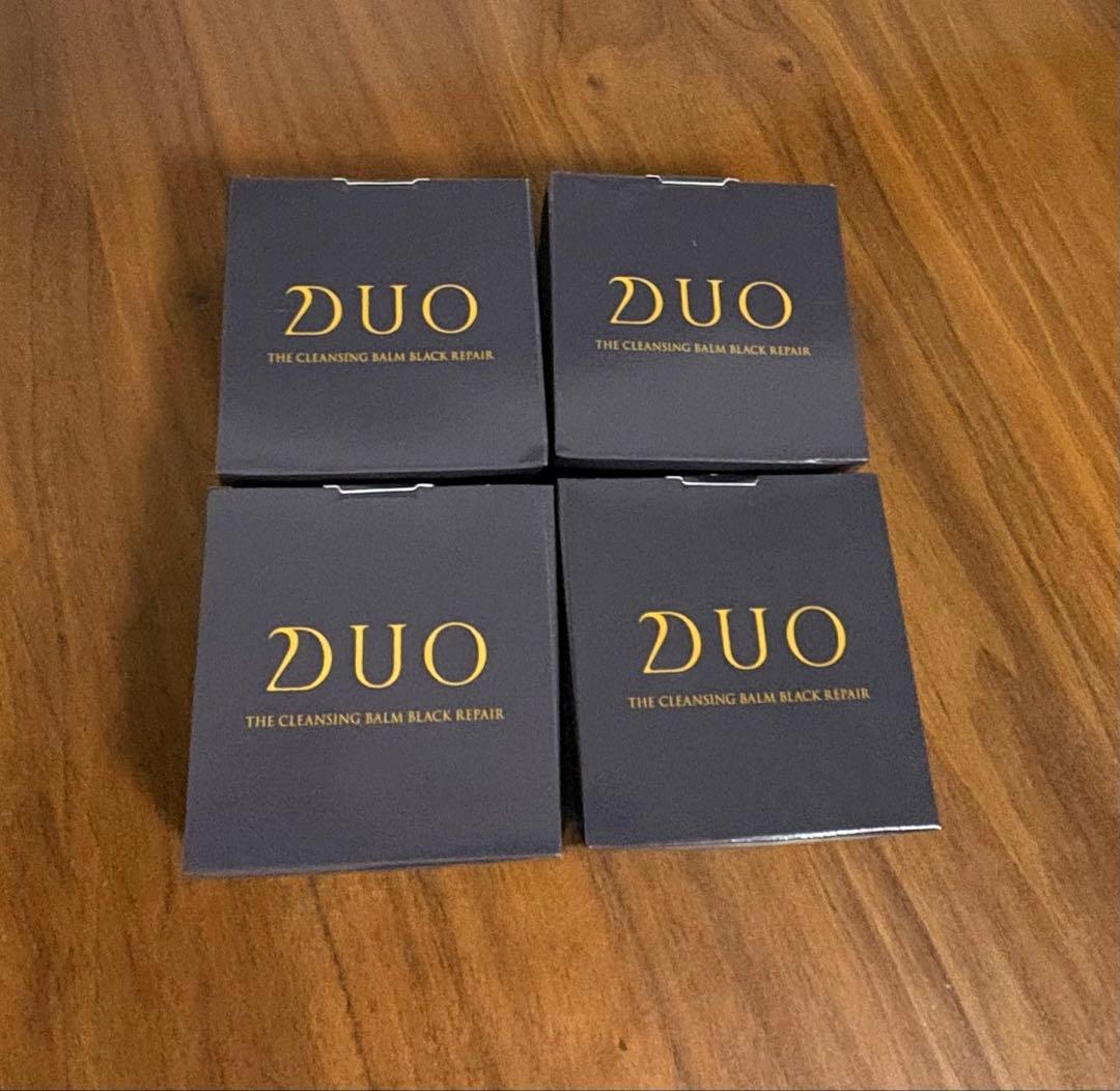 DUO THECLEANSING BALM BLACK REPAIR 4個セット