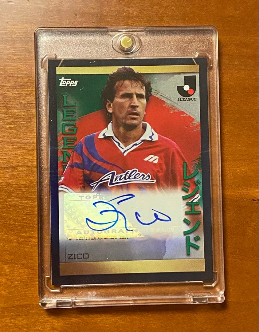 Topps Jリーグ 2023 ジーコ　直筆サインカード