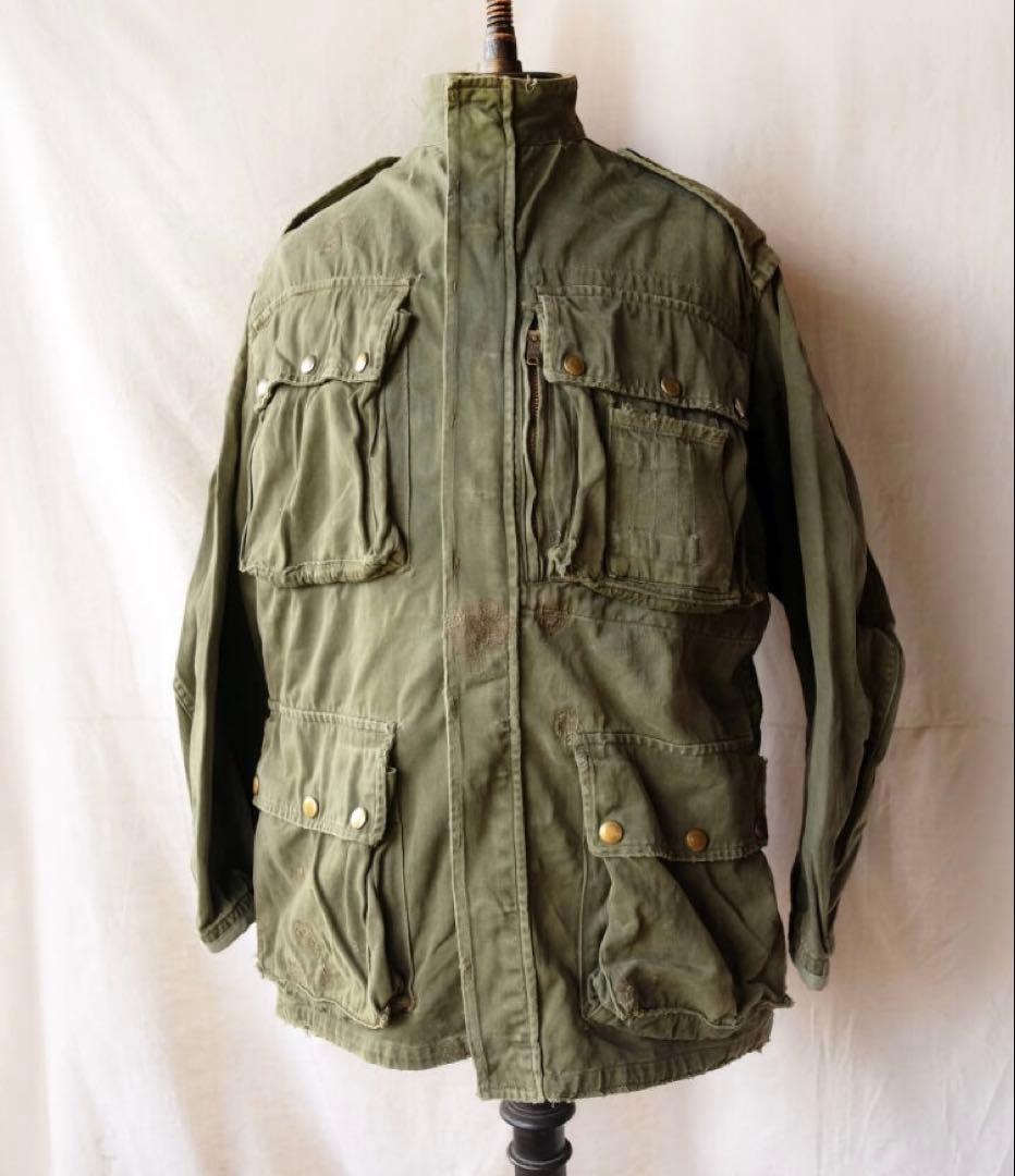 60's フランス軍 ヴィンテージ 空挺部隊 パラトルーパーSPIDEXジップ