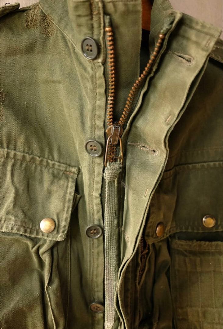 60's フランス軍 ヴィンテージ 空挺部隊 パラトルーパーSPIDEXジップ