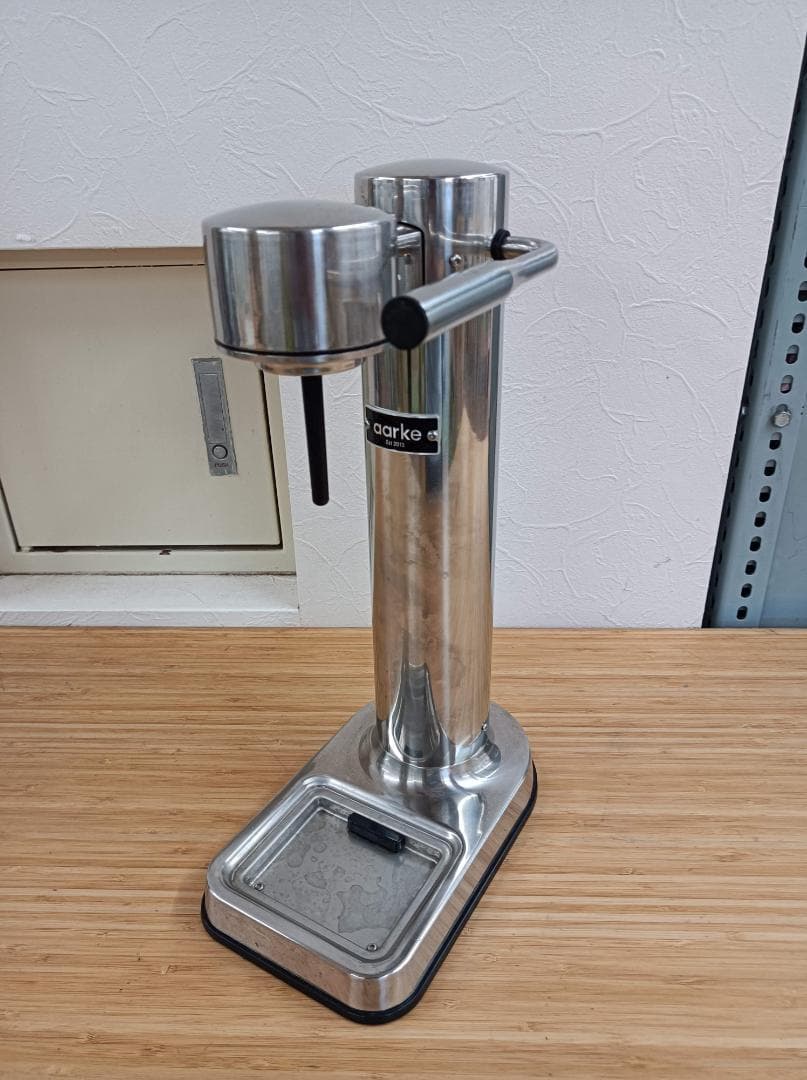 都《PVPNB》aarke　炭酸水　メーカー　スチールシルバー