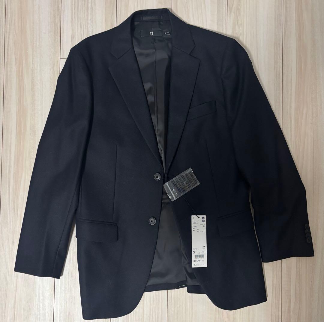 ユニクロ プラスJ ブラック セットアップ Sサイズ