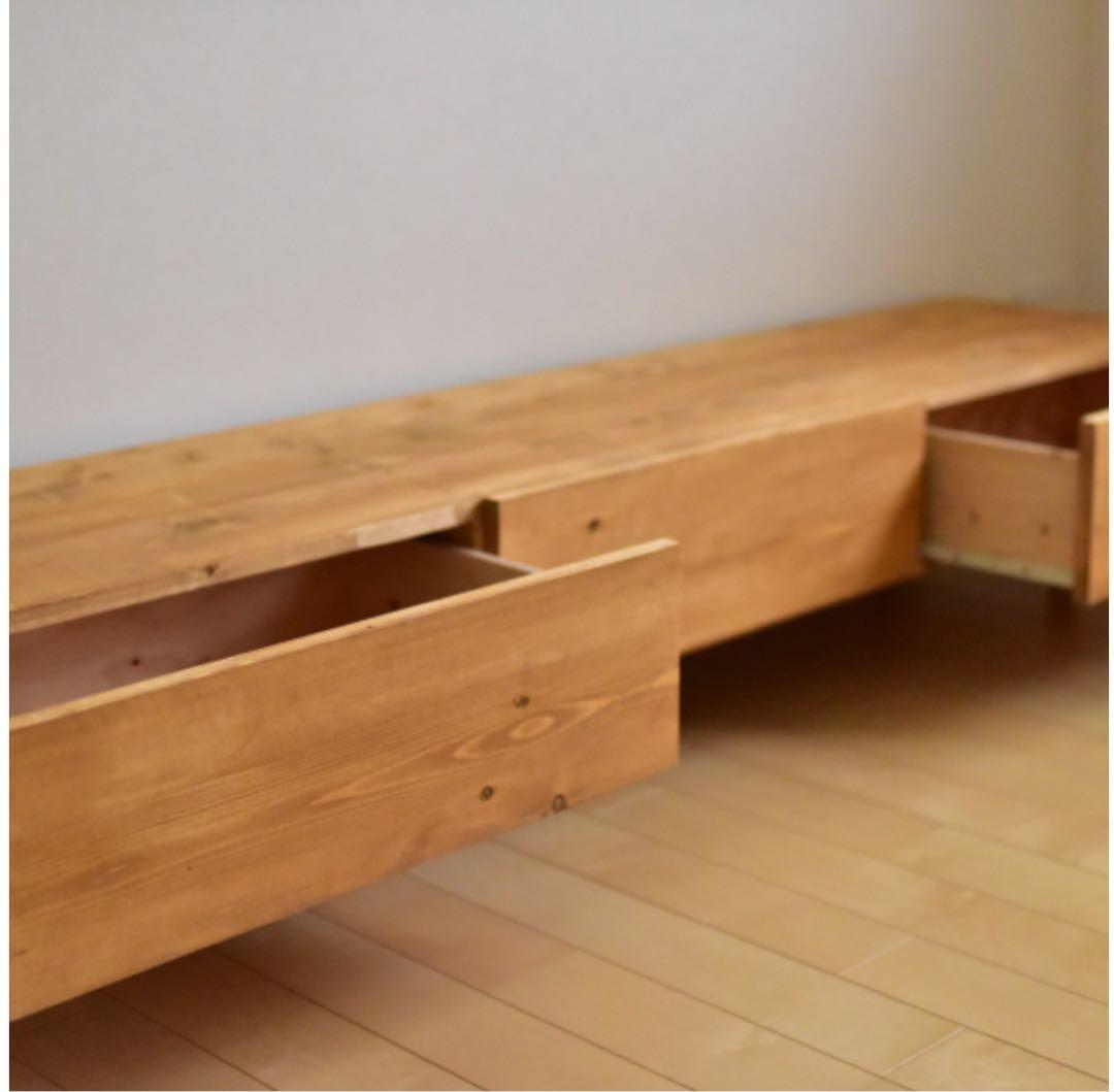 あん　天然木　テレビボード　180 オーク色