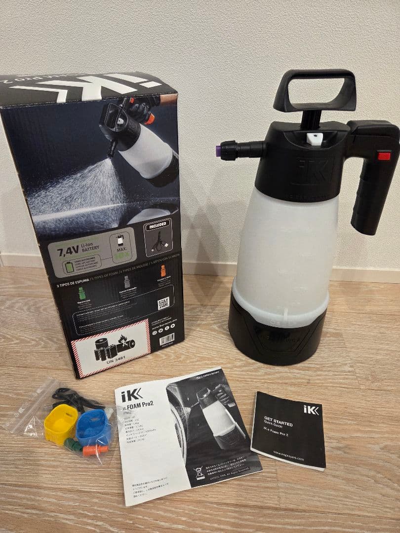 【 日本正規品 】 iK e FOAM PRO 2 電動 フォームガン