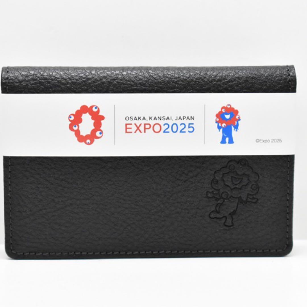 関西万博　ミャクミャク　EXPO2025 ブラック 名刺入れ