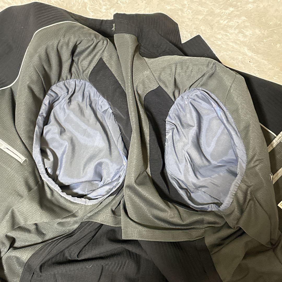 【美品】レミュー スリーピース スーツ セットアップ 洗える AB6 L 黒