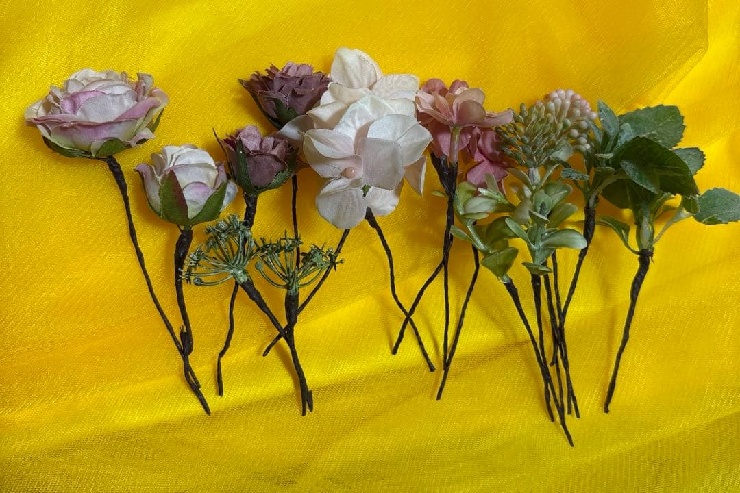 ココメロディCOZK14023　ソフトチュール　カラードレス　15号　＆　髪飾り