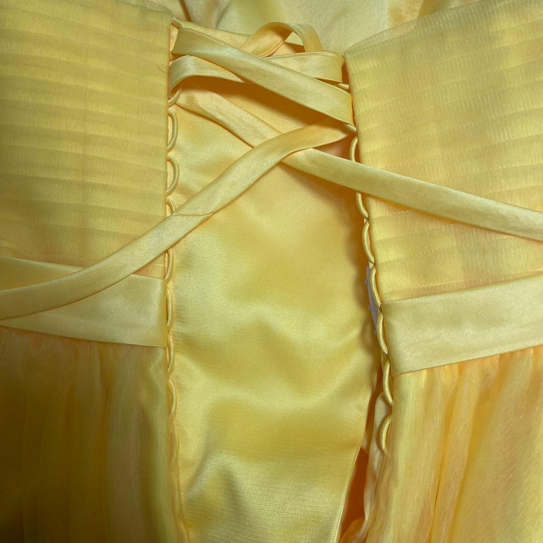 ココメロディCOZK14023　ソフトチュール　カラードレス　15号　＆　髪飾り