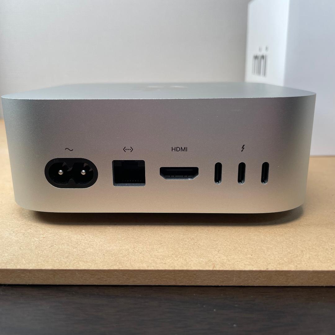 ミニPC Apple Mac mini M4 2024 16GB 256GB A3238