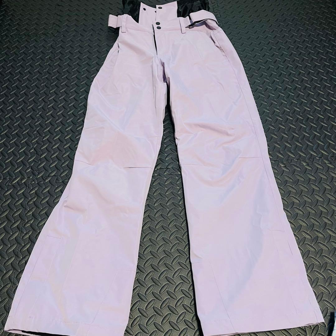 新品スノーボードウェア 女性用 青紫手袋付き